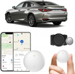 GPS Tracker s&otilde;idukite jaoks, Dual System Bluetooth GPS Tracker, mis on &uuml;hilduv Find My (ainult iOS) ja Google Find Hub (ainult Android) &uuml;lemaailmse katvusega peidetud asukohaotsija, ei ole kuutasu ega tellimust.