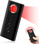 LXMIMI Anti-Spy Detector, Hidden Camera Detector, Bug Detector, Mini Finder, RF Detector, Scanner Device, Portable GPS/Camera Detector with 4 Levels Sensitivity for Office, Hotel, Clothes Combs