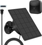 P&auml;ikesepaneelid Blink v&auml;likaamera jaoks, 4 W p&auml;ikesepaneelid Blink XT / XT2 & Outdoor Camera & SimpliSafe Cam, veekindel p&auml;ikesepaneel Blink koos 13.12 ft laadimiskaabliga.