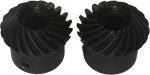 Xuulan Beel Gears 1,5 M 2 M 3 moodul spiraalne hammasratas 15 T 18 T 20 T 22 T 25 T 30 hammaste hammasratas Beel Gear paremale vasakule Spur Gear (v&auml;rv : 3 moodulid, suurus : 1Paar 18 hammast)