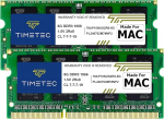 Timetec Hynix IC16GB komplekt (2x8GB) DDR3 PC3-8500 1066MHz m&auml;lu &uuml;hildub MacBook 13-tollise 2010. aasta keskpaigaks, MacBook Pro 13-tollise 2010. aasta keskpaigaks, iMac 27-tollise 2009. aasta l&otilde;pus, Mac Mini 2010. aasta keskpaigaks/Server (16GB komplekt
