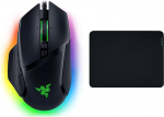 Razer Basilisk V3 - juhtmega, kohandatav m&auml;nguhiir Chroma RGB-ga PC/Mac Black & Gigantus V2 Medium - pehme m&auml;nguhiire pad kiireks m&auml;ngustiiliks, 360 x 275 x 3 mm - must