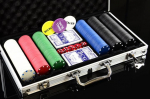Poker set in a case 300 chips