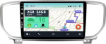 [2+64GB] Android 16 Autoradio koos satelliitnavigatsiooniga KIA KX5 / Sportage 4 (2016-2019) jaoks CarPlay/GPS/roolijuhtimine/peegelLink/Bluetooth 5.0/WiFi/USB/4G-IPS 9-tolline puuteekraan koos kaameraga