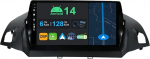 9-tolline Android 14 autoraadio koos satelliitnavigatsiooniga Ford Kuga Escape C-max 2013-2017 | Octa Core | 6GB 128GB | Sisseehitatud 4G LTE | CarPlay & Android Car | DSP | DAB+ | HDMI | Dual Band WiFi | Bluetooth