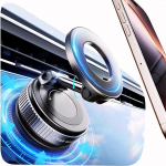 Generisch magnetiline auto mobiiltelefoni hoidja iminapaga, 360&deg; p&ouml;&ouml;ratav ja kokkupandav, tugev N52 magnetiline mobiiltelefoni hoidja armatuurlauale ja tuuleklaasile, &uuml;hildub iPhone'i, Samsungi ja Androidiga
