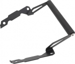 SIXRUN mootorratta navigatsioonihoidik XL750 Transalp 2023+ jaoks, telefoni hoidik juhtraua jaoks, 12mm/22mm, metall, must, lihtne paigaldus