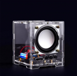 Bluetooth k&otilde;lar DIY jootekomplekt 3W Mini HT6872 Audio v&otilde;imendi muusika stereomuusika akr&uuml;&uuml;lkesta vilkuv LED praktiline elektrooniline siseruumides v&auml;ljas (selge)
