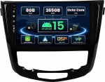 SXAUTO &brvbar; 8G + 256G &brvbar; Android 15 IPS autoraadio Nissan X-Trail Qashqai J11 Rouge (2014-2018) - Sisseehitatud Carplay/Android Car/DSP - Kaamera + MIC - 360-CAM 2 DIN roolijuhtimispult - 10,1-tolline Octa-Core