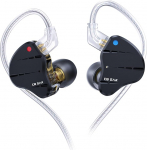 Yinyoo KBEAR KS10 IEM In-Ear k&otilde;rvaklappide kaabel, 1DD 4BA In-Ear Monitoring DJ k&otilde;rvaklapid, 10 mm komposiit s&uuml;siniku nanotoru, HiFi k&otilde;rvaklapid elektroonilise crossover s&uuml;steemiga muusikutele, m&auml;ngimine