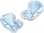 TANCHJIM SODA 1DD+4BA intraaural h&iacute;bridos, DMT5 divisi&oacute;n de frecuencia de 3 v&iacute;as, nuevo sistema silk y controlador PURE armature. HIFI IEM ligero y desmontable, ideal para uso prolongado, 3,5/4,4 mm