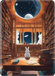 Kindle Paperwhite 10. Gen 2018 6-tolline &uuml;mbris Flip Nahk Silikoonist pehme &uuml;mbris Auto Wake v&otilde;i Sleep Magnetic TPU Case Forest Firefly Sunflower Girl Bookhouse Pattern Case (10)