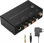 Phono eelv&otilde;imendi plaadim&auml;ngija, plaadim&auml;ngijate eelv&otilde;imendi, Phono eelv&otilde;imendi plaadim&auml;ngijatele DC 12 V adapteriga, RCA sisend ja v&auml;ljund, Phono eelv&otilde;imendi tasemega