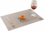 Waschbare Tischsets Rutschfeste Speisenstange Tisch Matte Umweltfreundliche Tischsat Fleckenfestes Disc Bowl Pad Decor Home Coaster Set (V&auml;rv : HG-CD010-02, Suurus : 4tk)
