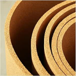 Cork Roll Cork, Cork Board for Office, High Density Cork Floor Tiles, Impact Sound Insulation, 6 mm 8 mm paks, for Floor, Home Board, Corner, Wall Line, Brown (V&auml;rv: paksus 6 mm, suurus: 1,1 m x 2 m