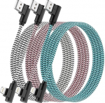 iPhone laadimiskaabel 2.8M, [Apple MFi sertifitseeritud] t&auml;isnurkne Lightning kaabel, nailonist punutud iPad laadimiskaabel iPhone 14 13 12 11 Pro Max Mini XR XS X 8 7 6S 6 iPad iPod AirPods jaoks