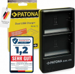 PATONA EN-EL15 EN-EL15a EN-EL15b EN-EL15c Battery Charger (1965) Dual (USB-C and Micro USB Input)
