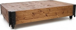 Uncle Joe&acute;s 75766 Kohvilaud Vintage Shabby Chic puidust 104 x 64 x 30 cm helepruun