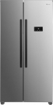 Bauknecht SBS C90 IN Side-by-Side k&uuml;lmik-s&uuml;gavk&uuml;lmik, 532 l, Dual Cool Total NoFrost, eraldi reguleeritav, superjahutusfunktsioon, inverterkompressor, vaikselt 39 dB, roostevabast terasest v&auml;limus