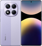 XIAOMI Redmi Note 14 Pro 5G nutitelefon 12GB + 512GB MediaTek Dimensity 7300-Ultra 45W turbolaadimine 5110mAh akuga, laadija ei kuulu komplekti (lilla)