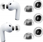 AZLA SednaEarfit MAX k&otilde;rvaklapid AirPods Pro 3 jaoks - Premium &uuml;heosalised meditsiinilised silikoonist k&otilde;rvaklapid pehme istuvuse, parema mugavuse ja m&uuml;raisolatsiooniga (3 paari) (M/ml/L)
