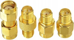 Superbat SMA Female/Male to RP SMA Female/Male RF koaksiaaladapteri &uuml;henduskomplekt WiFi antennile/raadiole/pikenduskaablile/FPV droonile (4 tk)