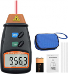 Mengshen digitaalne spidomeeter, kontaktivaba laser p&ouml;&ouml;rete arv 2,5-99999 rpm taksomeeter koos peegeldava lindiga (9V patarei lisatud)
