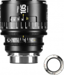 7artisans 105mm T2.1 Infinte Series Professional Manual Full Frame Cine Lens Compatible with PL Bayonet for Photography and Film Production (Black)