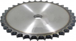 Rattakettide komplekt mootori hammasrataste 1 tk 10A 22-37 hammastega kettimootori lamedate hammasrataste A3 terasest rullkettide hammasrataste samm 15.875mm (33 hammast)