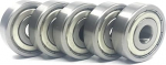 5tk 6207ZZ 6207Z 6207-2Z 6207 5tk 35x72x17mm Suletud s&uuml;gavnurksed kuullaagrid terasest