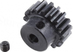 Mooduli hammasratas, mootori hammasratas, 17 hammast metallist hammasratas 17T 3.175 mm sisemine auk spiraal hammasratas 3.175 mm v&otilde;lli mootorratas elektriauto roomikauto mootorratas spiraalkoonus (must)