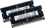Hynix 16GB Dual Channel Kit 2 x 8 GB 204 Pin DDR3-1600 SO-DIMM (1600 MHz, PC3-12800, CL11, 1.35 V, Apple'ile ja s&uuml;learvutitele)