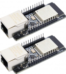 2PCS WT32-ETH01 ESP32 Ethernet Embedded Serial Port Network Bluetooth + WiFi Combo Gateway moodul