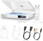 Maite Super Small DVD-m&auml;ngija, sisseehitatud HiFi-k&otilde;lariga, piirkondliku CD/DVD-m&auml;ngija telerile HDMI RCA v&auml;ljundiga, m&auml;lu taasesitus, tugi PAL/NTSC s&uuml;steemile, HDMI RCA kaabel ilma rihmaga