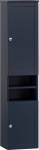 Schildmeyer Jesper 155398 Tall Cabinet, Midnight Blue, 30.3 x 25.4 x 138.3 cm