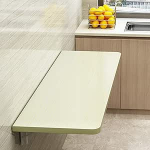 Kokkupandav puidust k&ouml;&ouml;gilaud, kokkupandav seinalaud, &uuml;mardatud nurgad ja seina Tisc laud, mitmeotstarbeline laud, arvutilaud, piklik k&ouml;&ouml;gi- ja s&ouml;&ouml;gilaud, laud, hommikus&ouml;&ouml;gilaud