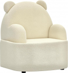 AIYAPLAY laste tugitool, laste diivan pehme karusnahaga, karu kuju, laste tool lastele alates 1,5 aastast, lastetuba, m&auml;ngutuba, beež