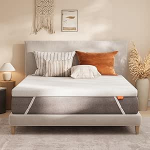 Sweetnight Double Sponge Core Topper 160 x 200 cm, 10 cm k&otilde;rgusega madratsipealne, H3 & H4 madratsipealne madratsipealne madratsipealne voodile, Box Spring voodile, Caravan diivanvoodile, eemaldatav ja pestav kate
