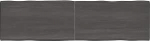 Massiivpuidust Live-Edge t&ouml;&ouml;deldud lauaplaat, tumepruun, 220 x 60 x (2-4) cm, asendusplaat k&ouml;&ouml;ki, kohvilauda, s&ouml;&ouml;gilauale, laua lauaplaadile.