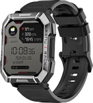 Blackview W60 Smart Watch meestele Fitness koos Bluetooth-k&otilde;nedega, 2,01-tolline veekindel 112+ spordirežiimi pulsim&otilde;&otilde;tja, taskulamp, kompass Android iOS-i jaoks