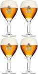 Leffe klaasid 33CL (komplekt 4) "Large Stem" + 4 Leffe &otilde;llematti