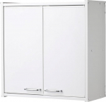 Negrari White PVC Resin Wall Cabinet 59 x 21 x 59 cm Supplied as a Mounting Kit - F760PAM