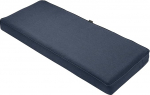 CLASSIC ACCESSORIES Montlake 48 x 18 x 3-inch Water Resistant Outdoor Bench Cushion, Patio Furniture, Swing Cushion, Indigo Heather