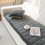 Aucrovee Diivan Cover koertele Pesukindel mittelibisev diivanikate lemmikloomadele 3 padjad diivanil diivanil sektsiooniline Slipcover m&ouml;&ouml;bli kaitsja (1 tk, 27,5 x 94 tolli, tumehall)