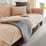 1 2 3 4-kohaline diivanikate Pluusist diivanikatted Libisematu diivanikate L/U nurgas universaalne diivanikaitsja kassid ja koerad kaitsev aluskate elutoa vaip Baby Crawling Blanket (70 x 150 cm, A)