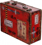 Hoiukapp puidust kast SJ 15369 Case pagasikomplekt nahaga kaetud, aardekirst, kast, hoiukapp, hoiukapp, vintage stiilis v&auml;ike m&ouml;&ouml;bel metallist dekoratiivse meremiili &scaron;ikk puidust eri suurused kleit k&otilde;rge kvaliteediga Kolo Nialtruhe Colonial Style puidust