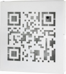 HAKU M&ouml;bel Key Cabinet White Metal Dimensions W 22 cm x H 24 cm x D 5 cm Style: Modern