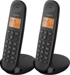 Logicom Iloa 255T juhtmeta lauatelefon automaatvastajaga - Duo - analoog- ja DECT-telefonid - must