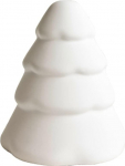 Cooee Design Snowy 15 cm valge keraamiline j&otilde;ulupuu j&otilde;ulukaunistus