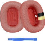 Asendatavad k&otilde;rvapadjad AirPods Max k&otilde;rvaklappidele MMOBIEL - Premium - m&auml;luvaht ja v&otilde;rkkangast k&otilde;rvaklappide k&otilde;rvapadjad silikoonkihiga - k&otilde;rvaklappide asenduspadjad - roosa